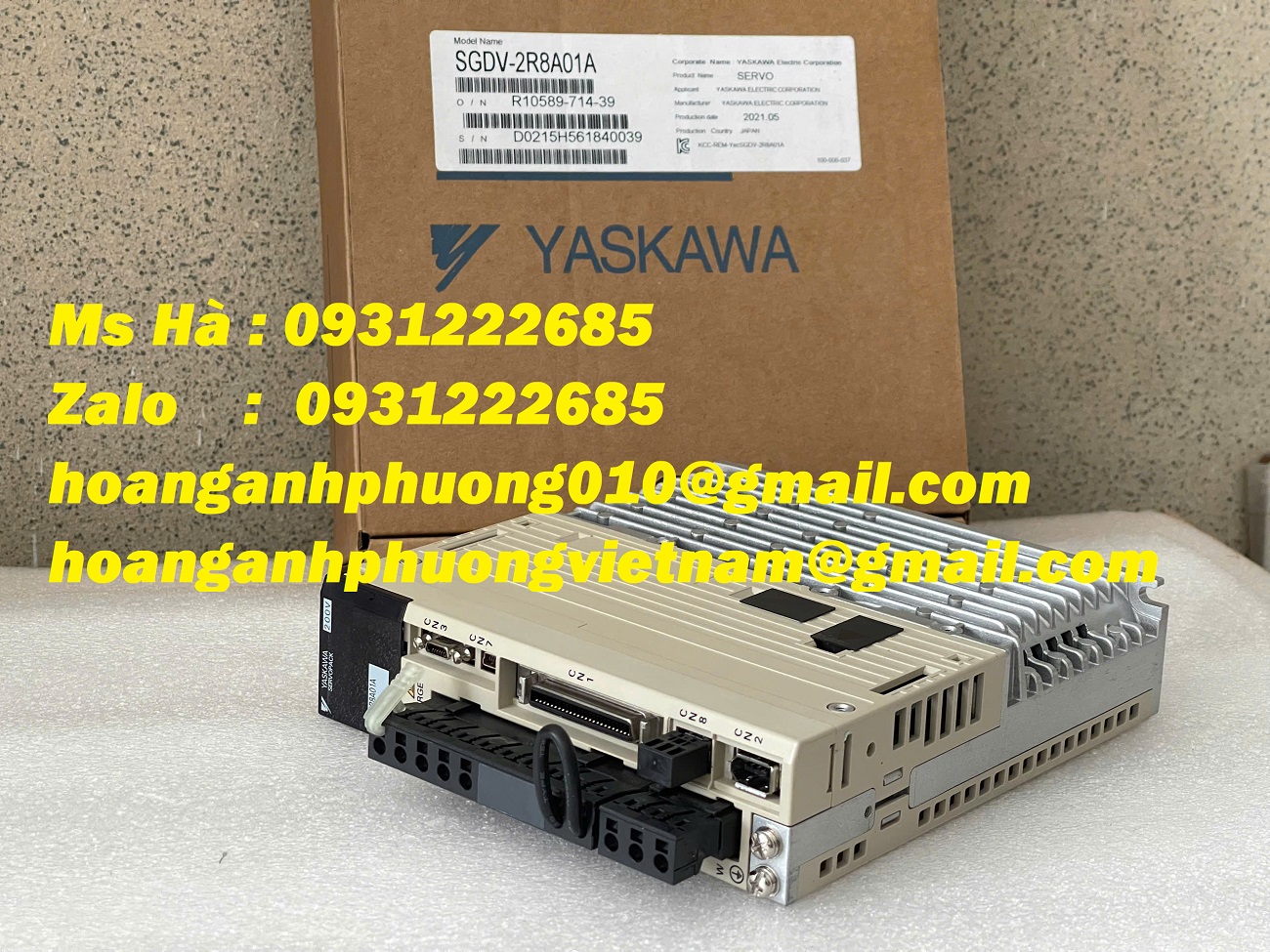 Servo SGDV-2R8A01A Yaskawa giá tốt - giao hàng nhanh